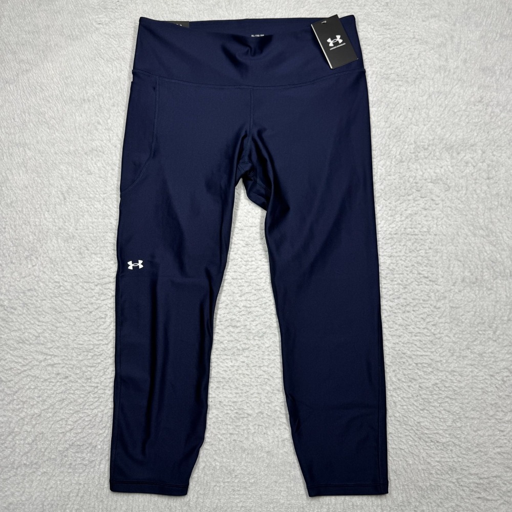 NWT Under Armour HeatGear High Ankle Compression Leggings 1365335 Women's XL